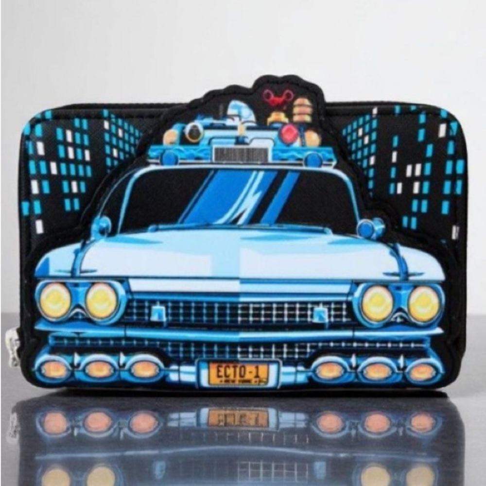 Ghostbusters Black and Red Wallet Loungefly wallet